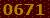 3677 code